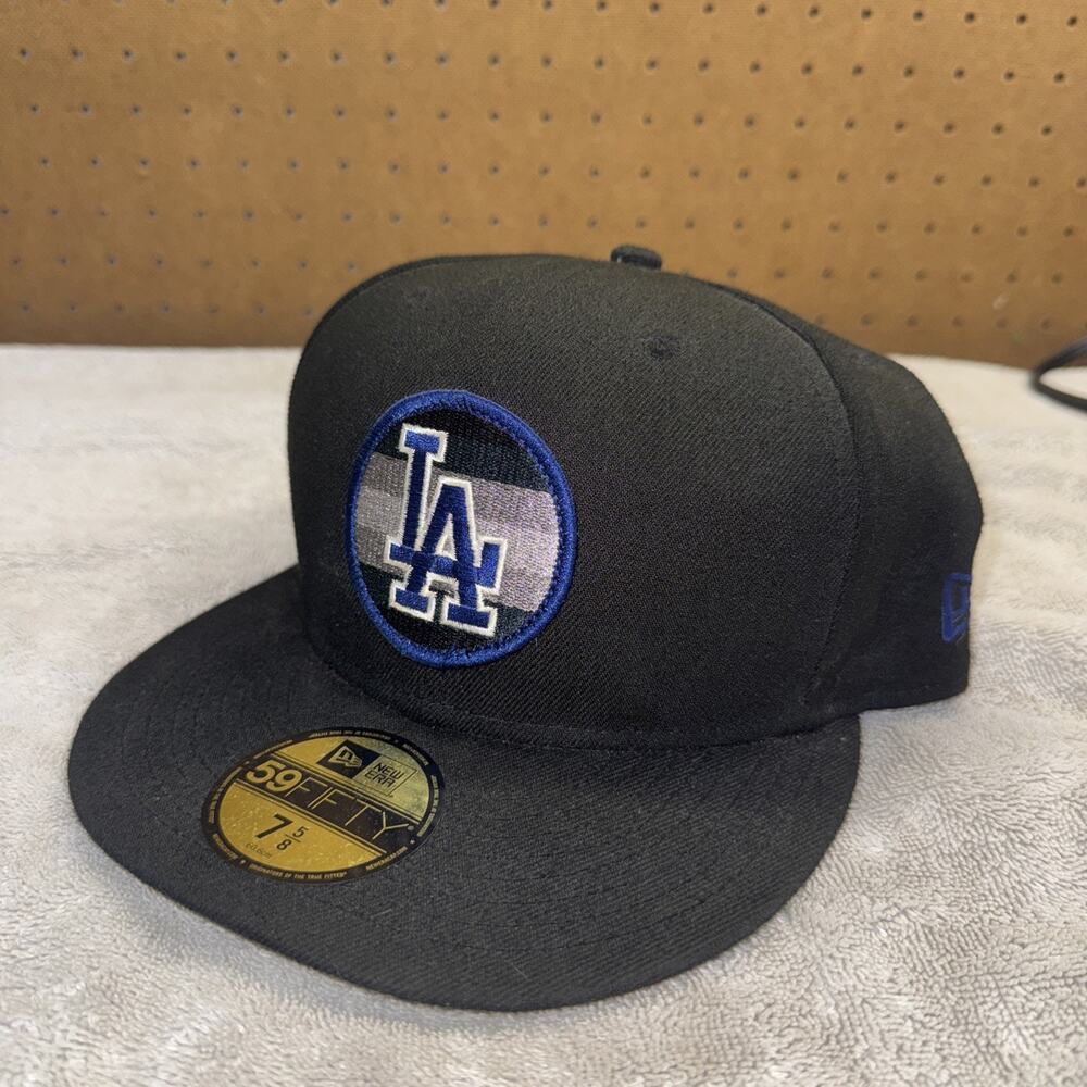 Los Angeles LA Dodgers 59fifty fitted Black Royal New Era